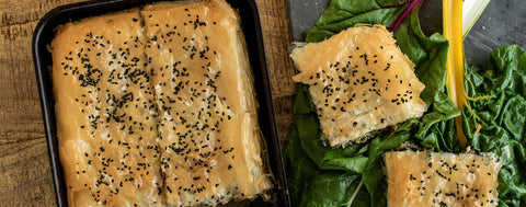 Spinach and feta pie