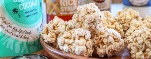 Caramel popcorn balls